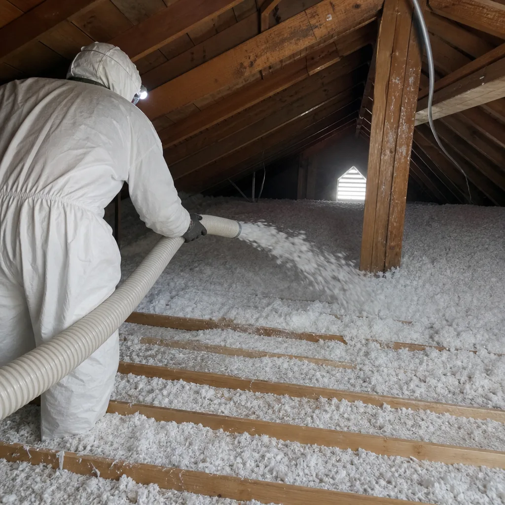 Blown-In Insulation in Bellflower
