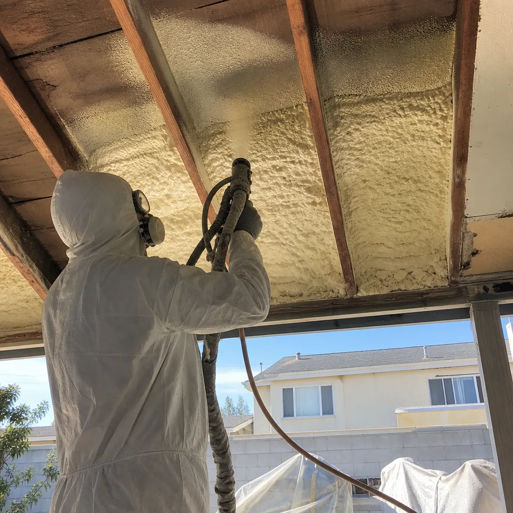 Attic Insulation in Bellflower
